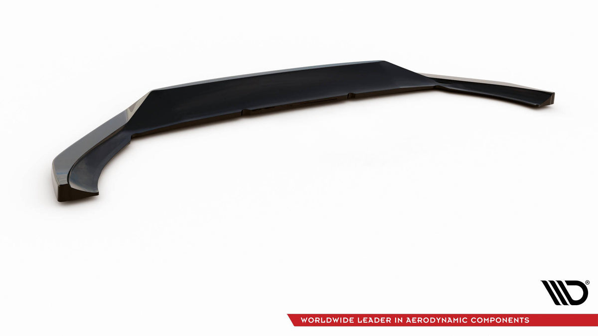 Street+ Spoilerlippe Front Ansatz V.1 passend für Volvo XC60 Mk2 R-Design schwarz Hochglanz – Ansicht 6