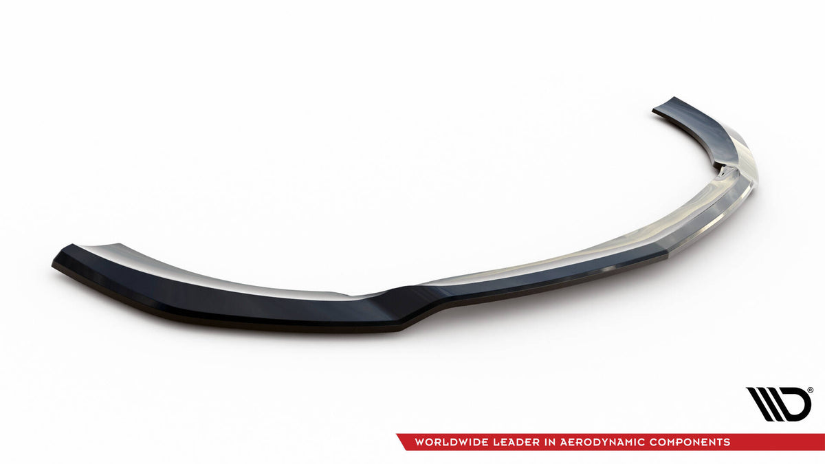 Street+ Spoilerlippe Front Ansatz V.1 passend für Mercedes-AMG E63 W213 Facelift schwarz Hochglanz – Ansicht 5