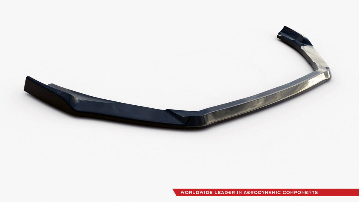 Street+ Spoilerlippe Front Ansatz V.5 passend für Ford Fiesta Mk8 ST / ST-Line schwarz Hochglanz – Ansicht 5