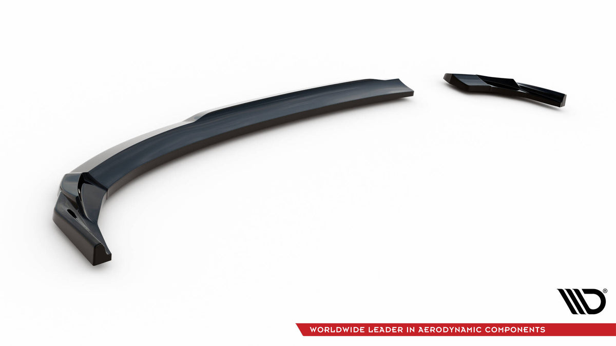 Heck Ansatz Flaps Diffusor passend für Audi A3 Sportback 8V Facelift schwarz Hochglanz – Ansicht 7