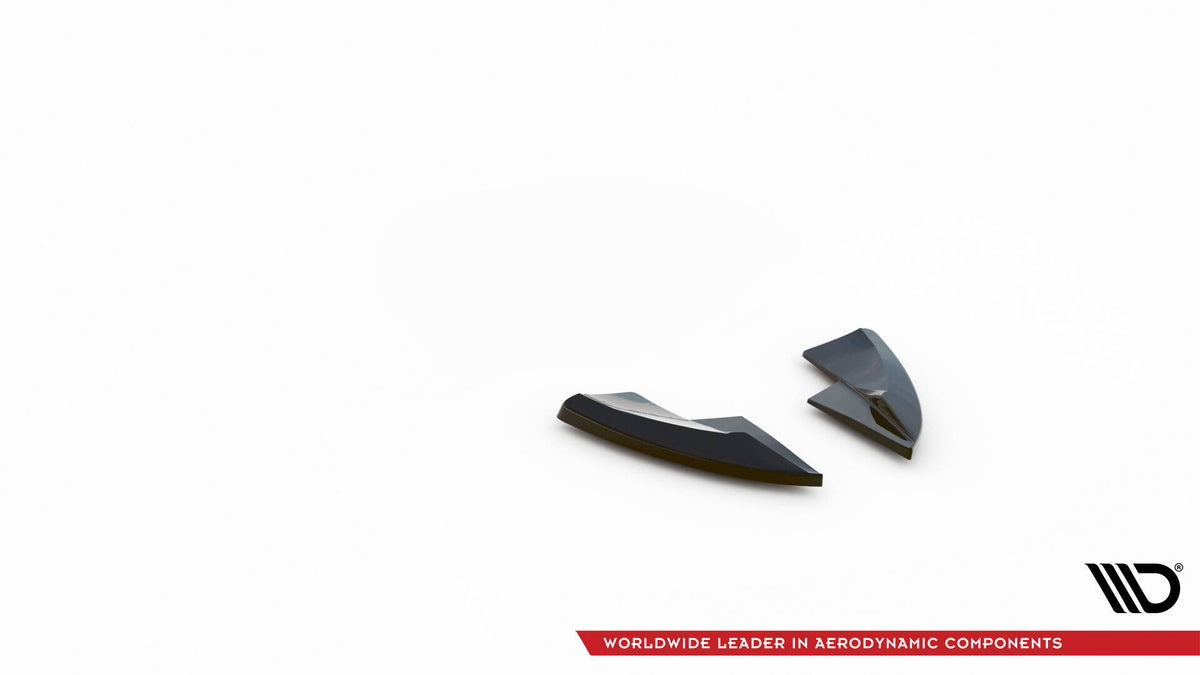 Heck Ansatz Flaps Diffusor V.2 passend für Opel Astra GTC OPC-Line J schwarz Hochglanz – Ansicht 5