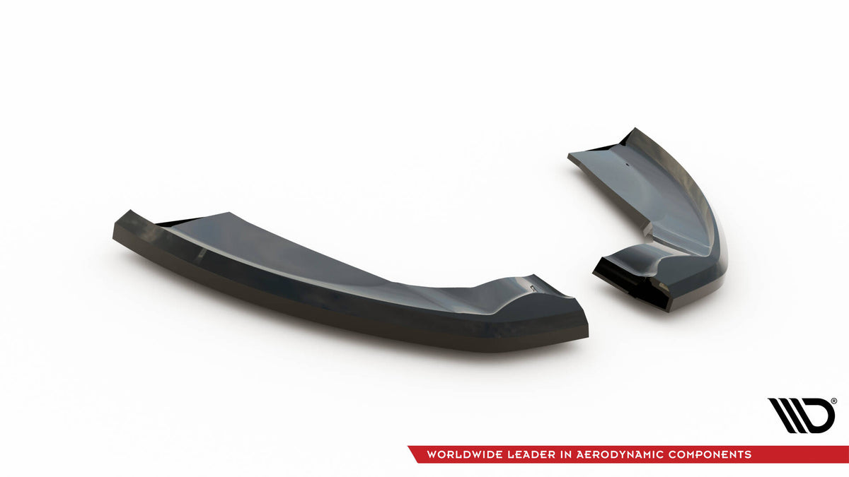 Heck Ansatz Flaps Diffusor passend für Ford Kuga ST-Line Mk2 Facelift schwarz Hochglanz – Ansicht 5
