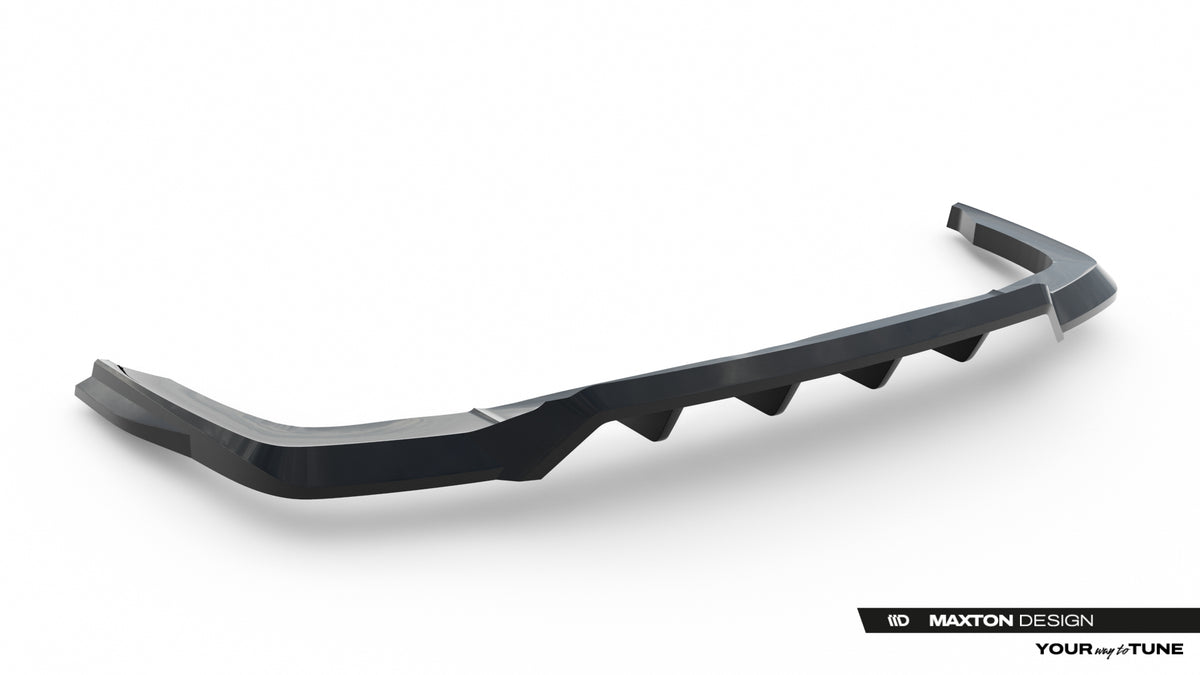 Street+ Mittlerer Diffusor RACE passend für Omoda 9 Mk1 schwarz Hochglanz – Ansicht 6