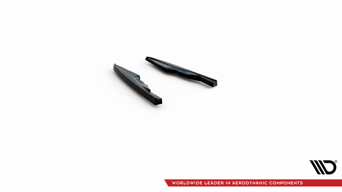 Heck Ansatz Flaps Diffusor V.2 passend für Audi RSQ8 Mk1 schwarz Hochglanz – Ansicht 6