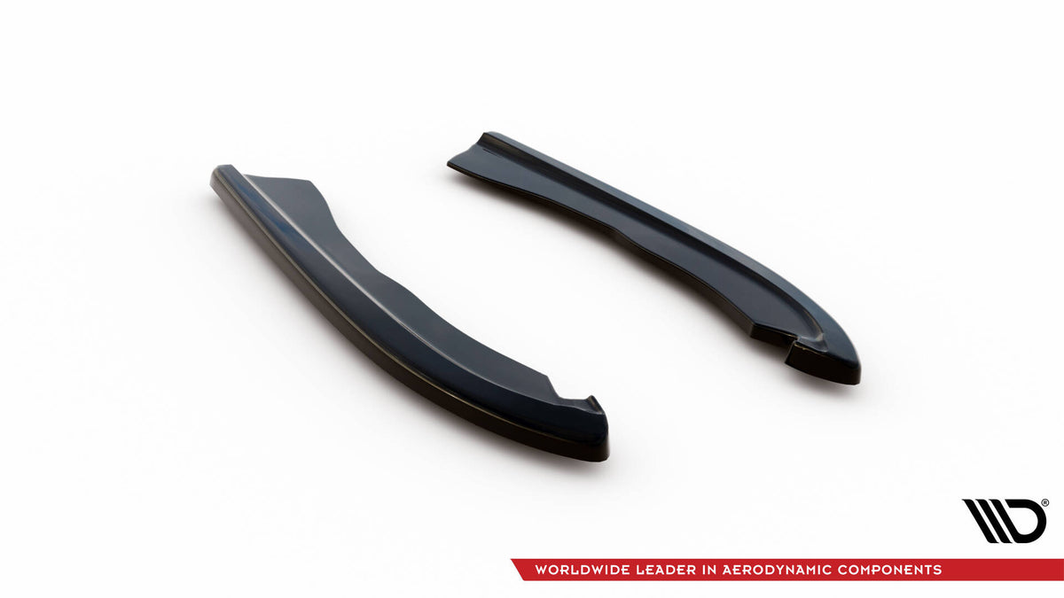 Heck Ansatz Flaps Diffusor V.1 passend für BMW 4er M440i G22 / G23 / G22 Facelift / G23 Facelift schwarz Hochglanz – Ansicht 5