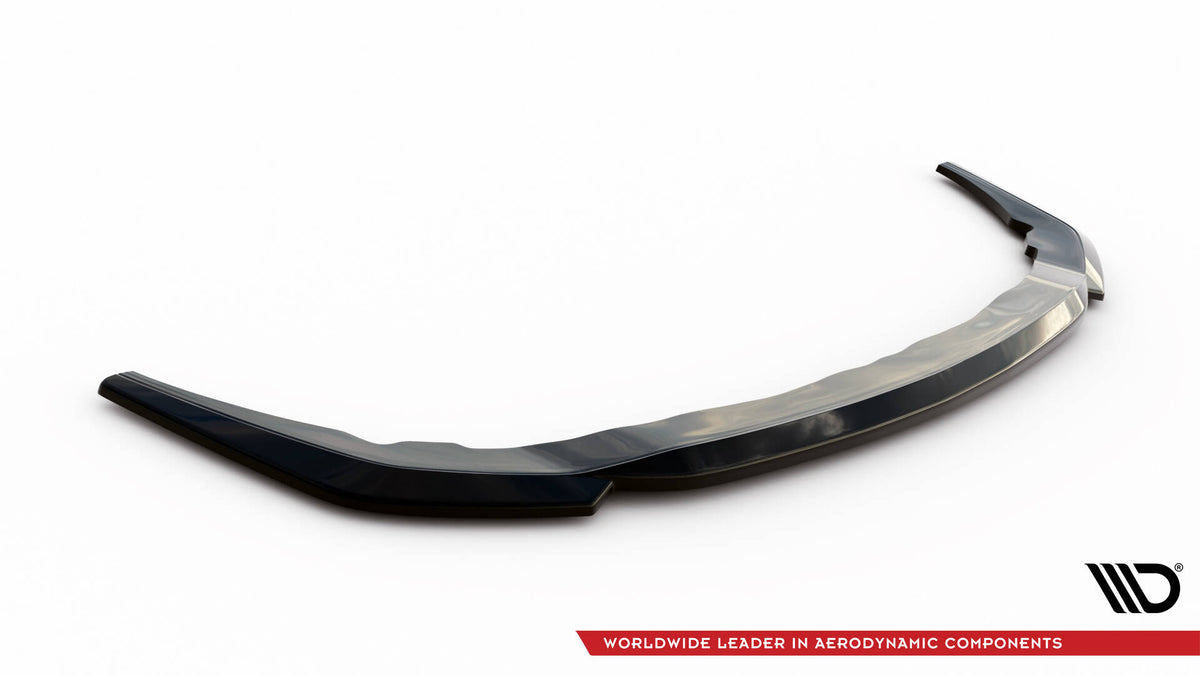 Street+ Spoilerlippe Front Ansatz V.1 passend für0 BMW M135i F40 schwarz Hochglanz – Ansicht 5