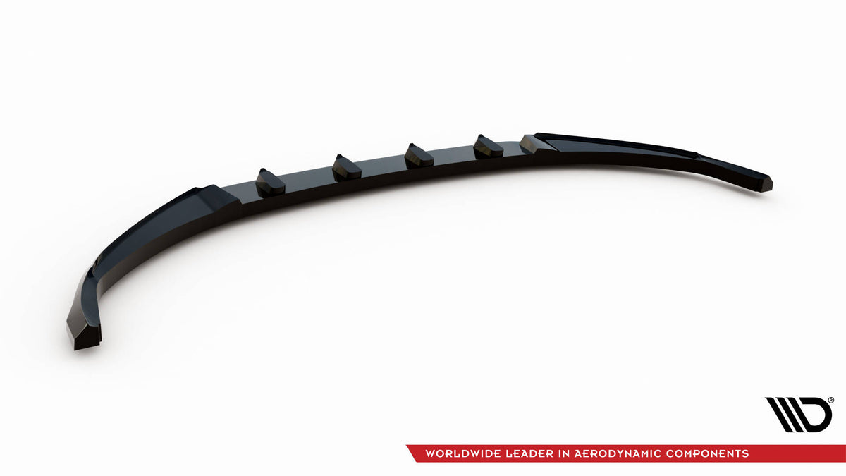 Street+ Spoilerlippe Front Ansatz V.2 passend für Hyundai Tucson N-Line Mk4 schwarz Hochglanz – Ansicht 6