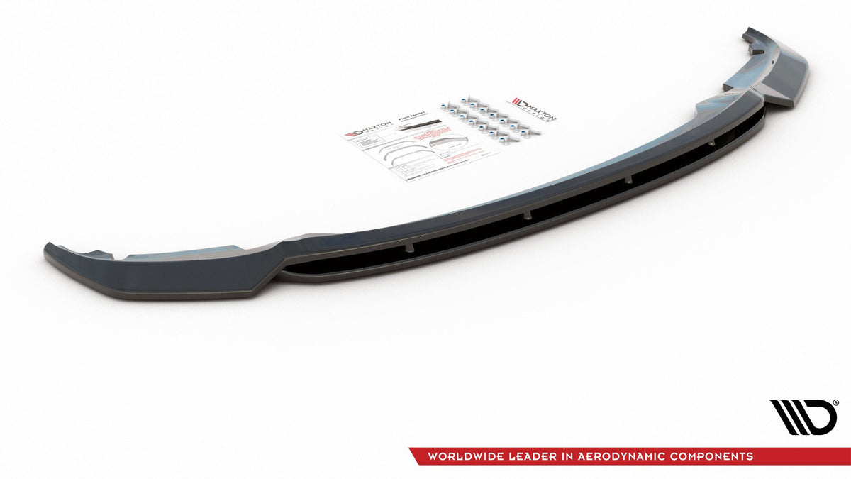 Street+ Spoilerlippe Front Ansatz passend für BMW X2 F39 M-Paket schwarz Hochglanz – Ansicht 6