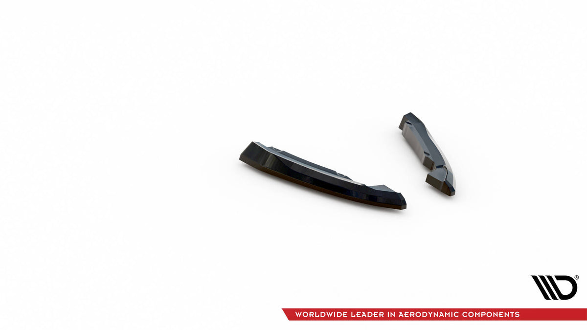 Heck Ansatz Flaps Diffusor V.1 passend für Ford Edge Mk2 schwarz Hochglanz – Ansicht 5