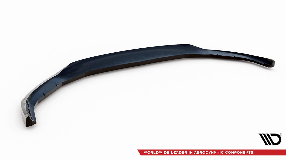 Street+ Spoilerlippe Front Ansatz V.2 passend für BMW 5er G30 / G31 Facelift schwarz Hochglanz – Ansicht 6