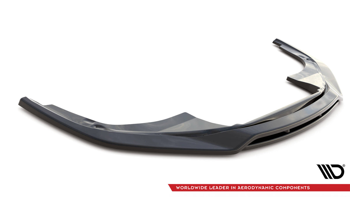 Street+ Spoilerlippe Front Ansatz passend für Porsche 911 Carrera 4S 992 schwarz Hochglanz – Ansicht 5