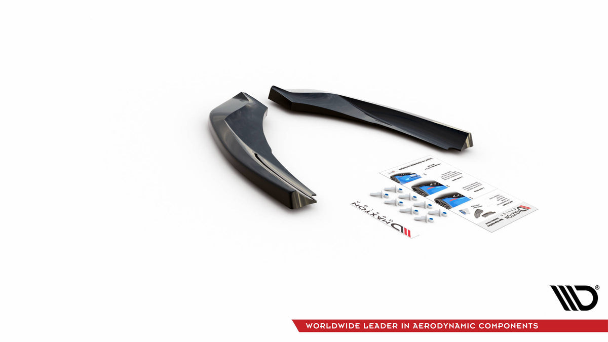 Heck Ansatz Flaps Diffusor passend für BMW Z4 M-Paket G29 schwarz Hochglanz – Ansicht 5