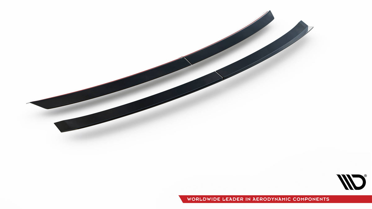 Heckspoiler Lippe Porsche Panamera GTS / Panamera E-Hybrid / Panamera Turbo S E-Hybrid 971 schwarz Hochglanz – Ansicht 7