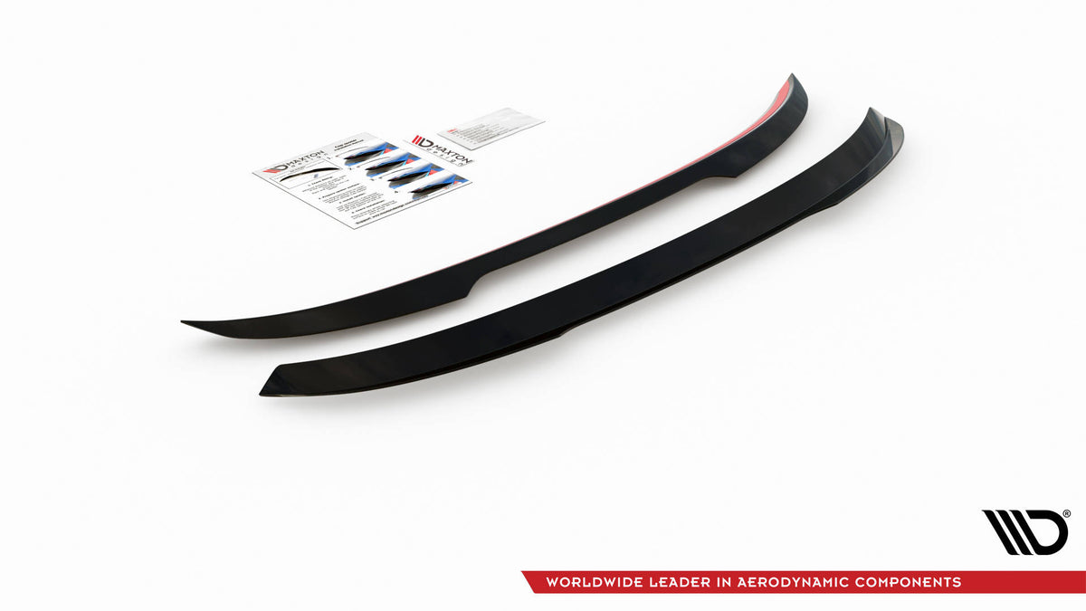 Heckspoiler Lippe BMW X1 M-Paket F48 schwarz Hochglanz – Ansicht 6