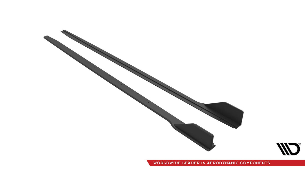Street Pro Street+ Seitenschweller Leisten V.2 passend für Ford Mustang GT Mk6 Facelift – Ansicht 4