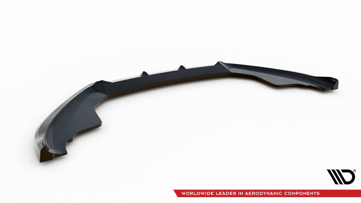 Street+ Spoilerlippe Front Ansatz V.2 passend für Audi S5 / A5 S-Line 8T schwarz Hochglanz – Ansicht 6