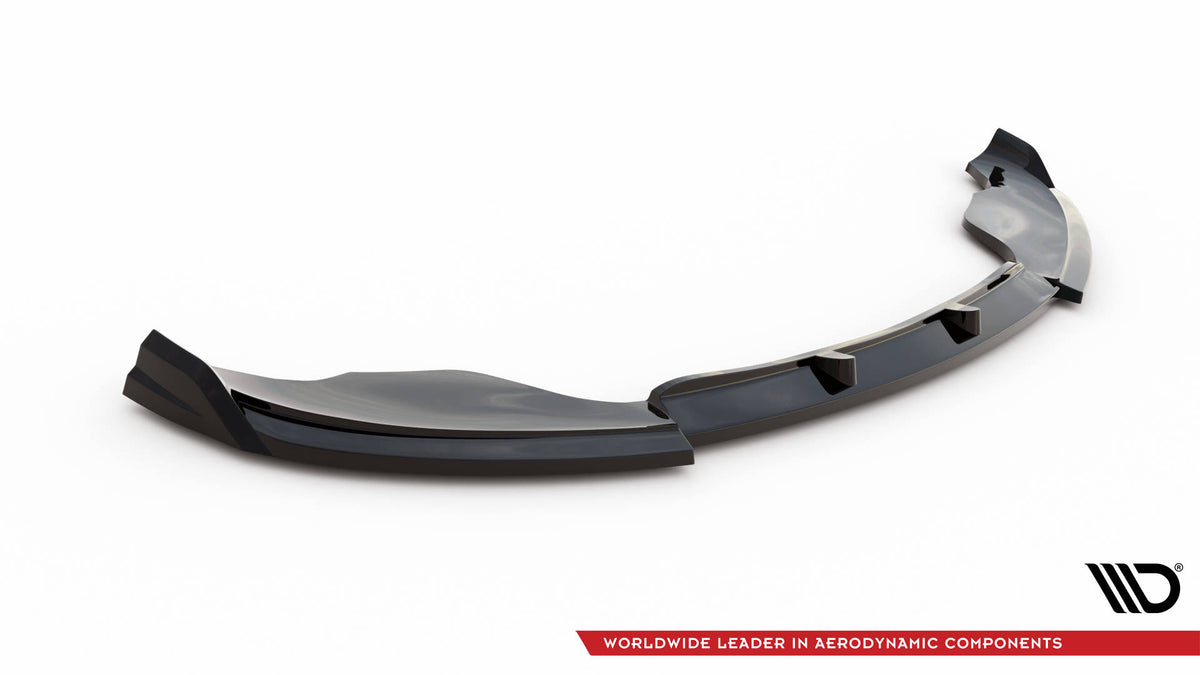 Street+ Spoilerlippe Front Ansatz passend für BMW X3 M-Paket F25 schwarz Hochglanz – Ansicht 5