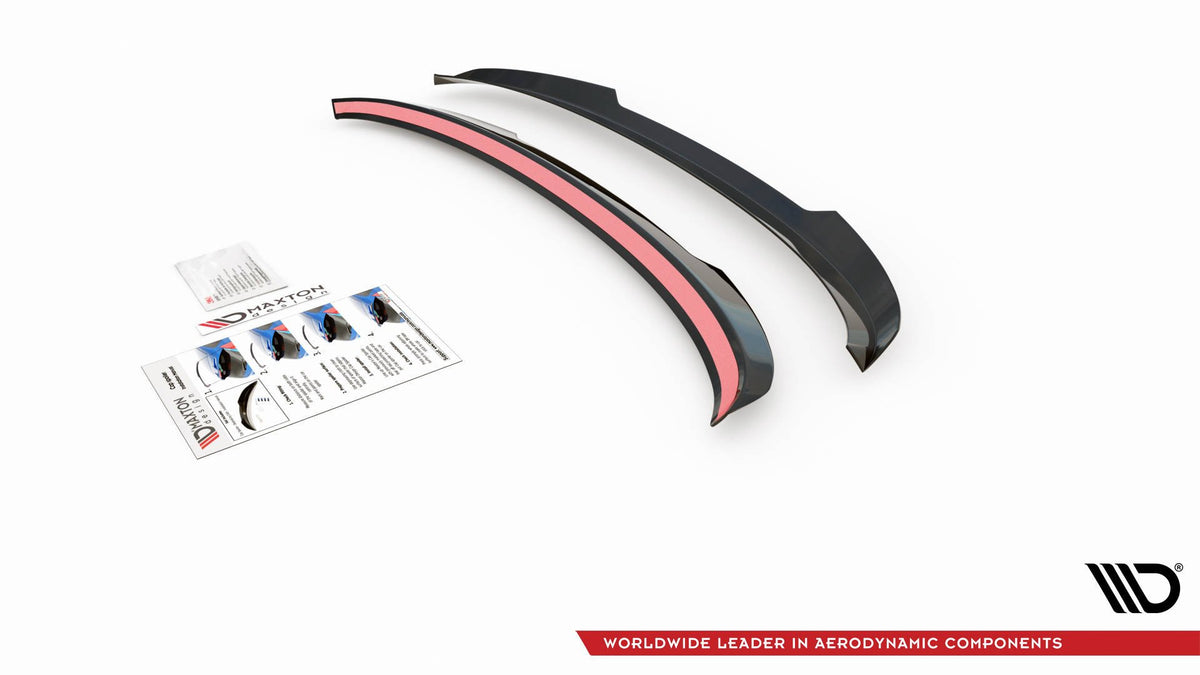 Heckspoiler Lippe Cupra Leon ST Mk1 Facelift schwarz Hochglanz – Ansicht 5