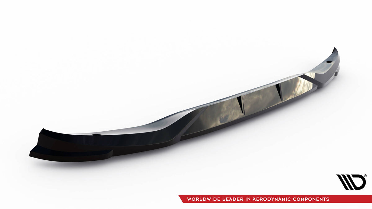 Street+ Spoilerlippe Front Ansatz passend für Brabus Smart Fortwo C451 Facelift schwarz Hochglanz – Ansicht 5