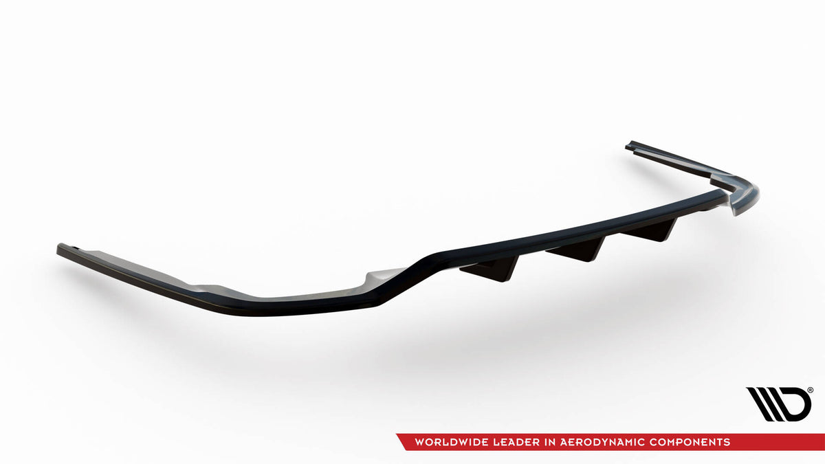 Street+ Mittlerer Diffusor RACE passend für Audi A8 S-Line D5 schwarz Hochglanz – Ansicht 6