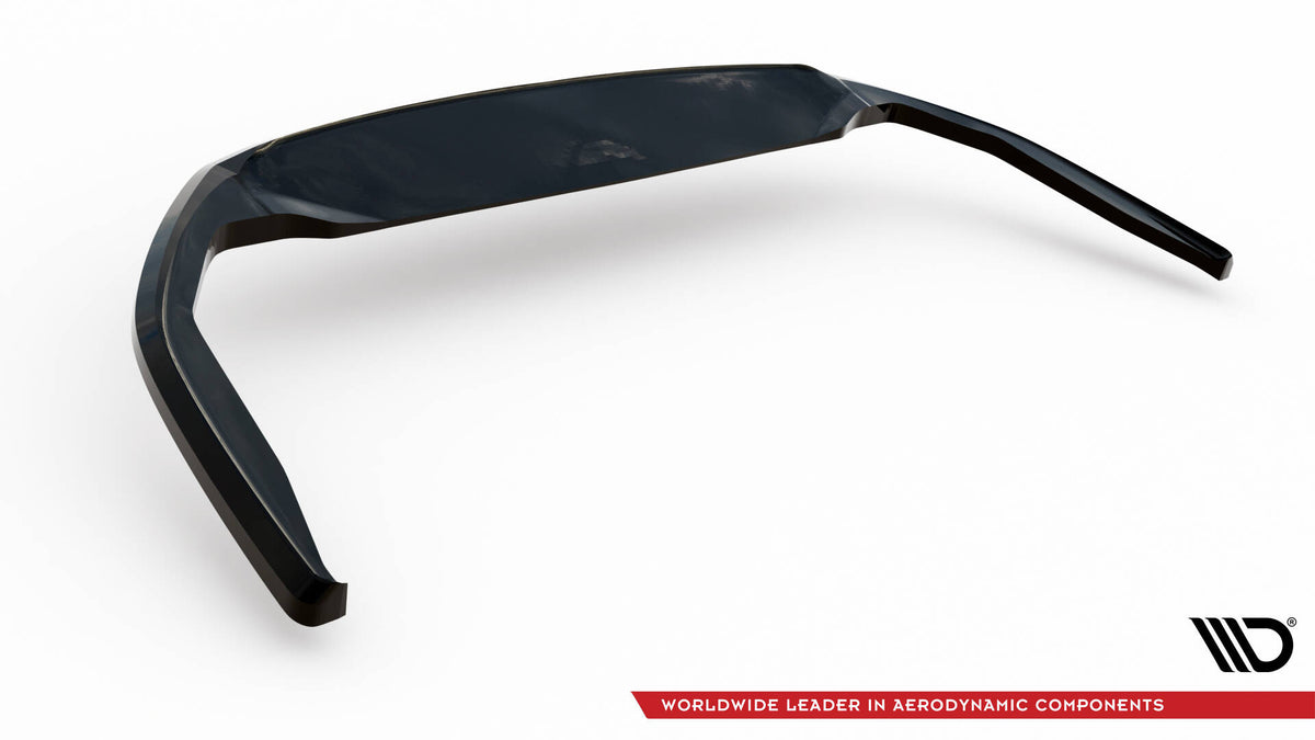Street+ Mittlerer Diffusor RACE passend für Honda Civic Mk10 schwarz Hochglanz – Ansicht 6