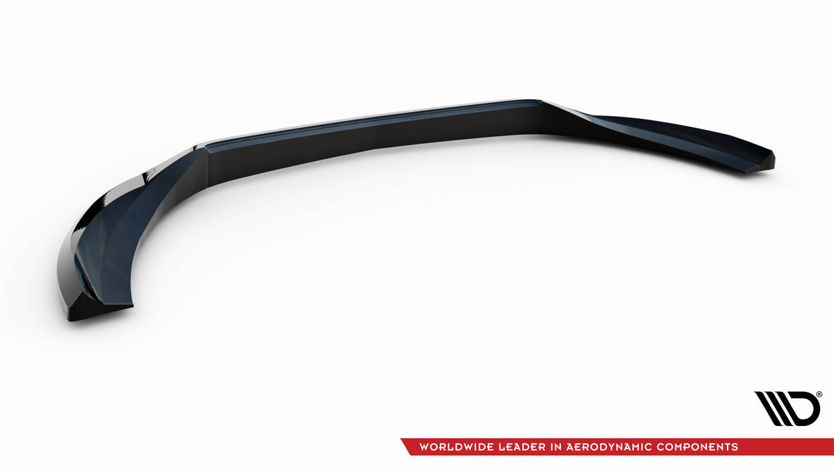 Street+ Spoilerlippe Front Ansatz V.2 passend für Mercedes-Benz S W222 schwarz Hochglanz – Ansicht 6