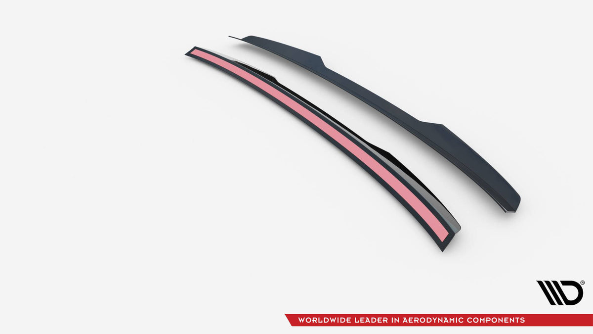 Heckspoiler Lippe V.2 BMW 3er Coupe E46 schwarz Hochglanz – Ansicht 6