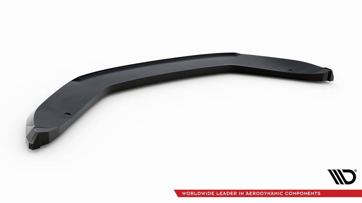 Street+ Spoilerlippe Front Ansatz V.2 passend für Skoda Kodiaq RS Mk1 Facelift schwarz Hochglanz – Ansicht 6