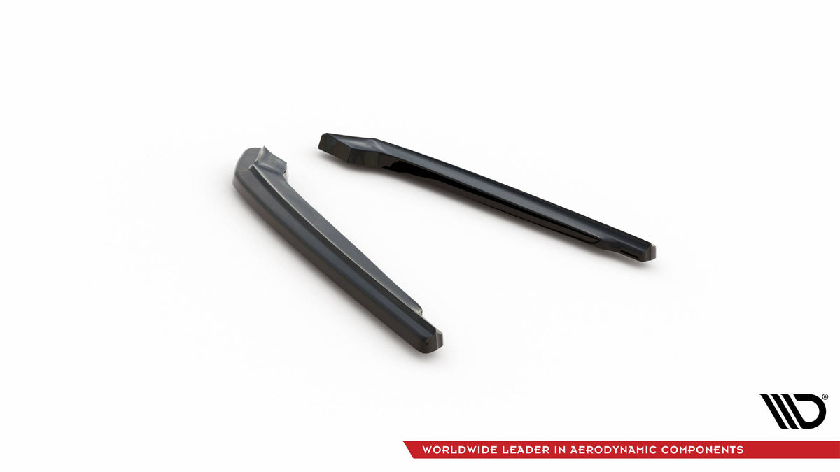 Heck Ansatz Flaps Diffusor passend für BMW 5er G30/ G31 M-Paket schwarz Hochglanz – Ansicht 5