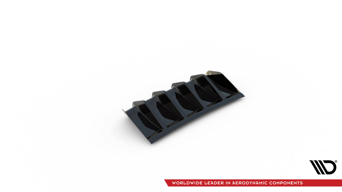 Diffusor Heck Ansatz V.2 passend für Cupra Formentor Mk1 Facelift schwarz Hochglanz – Ansicht 5