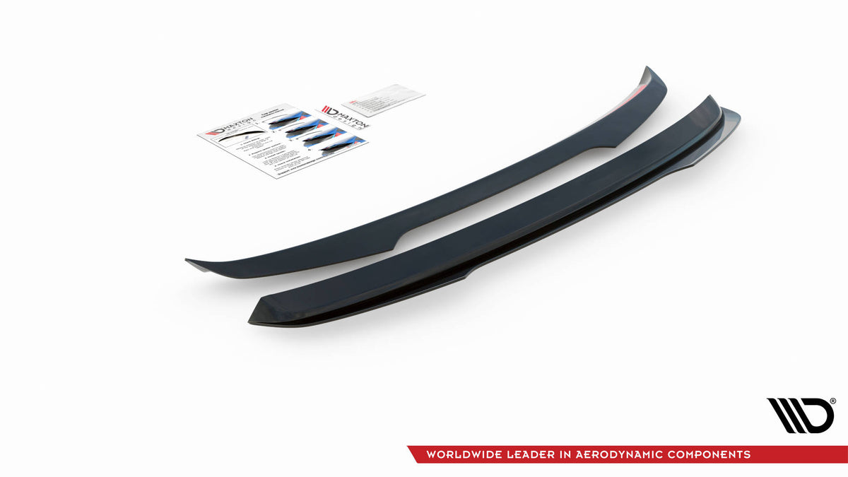 Heckspoiler Lippe Skoda Fabia Combi Mk3 schwarz Hochglanz – Ansicht 5