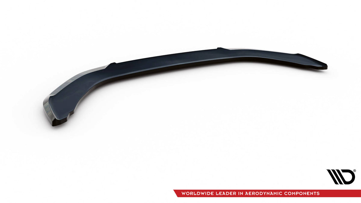 Street+ Spoilerlippe Front Ansatz V.2 passend für Mini Cooper S John Cooper Works F56 Facelift schwarz Hochglanz – Ansicht 6
