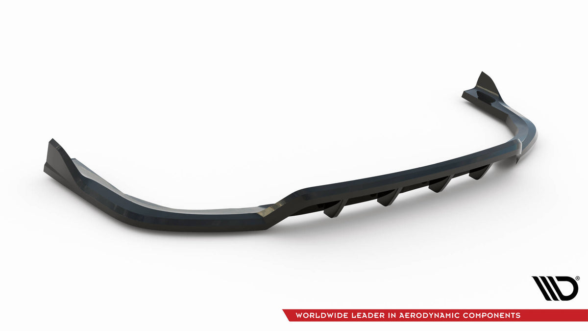 Street+ Mittlerer Diffusor RACE V.2 passend für BMW X5 M-Paket G05 Facelift schwarz Hochglanz – Ansicht 6