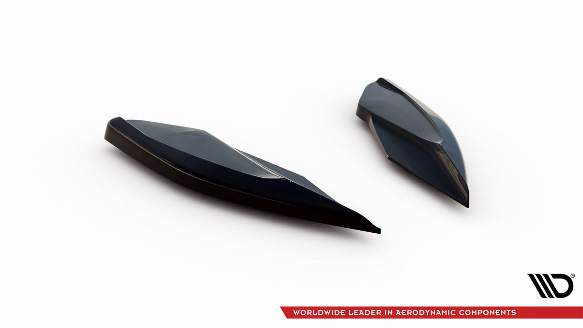 Heck Ansatz Flaps Diffusor V.2 passend für Cupra Leon Hatchback Mk1 schwarz Hochglanz – Ansicht 6