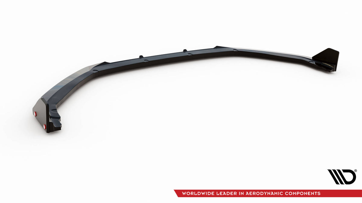 Street+ Spoilerlippe Front Ansatz V.1 + Flaps passend für Peugeot 208 GT Mk2 – Ansicht 6