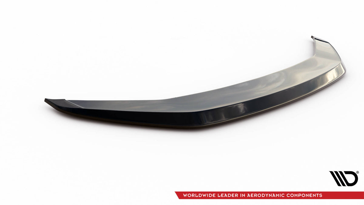 Street+ Spoilerlippe Front Ansatz V.3 passend für Audi RS6 C8 / C8 Facelift schwarz Hochglanz – Ansicht 5