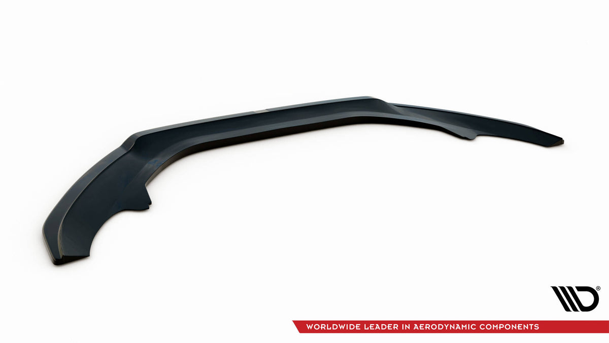 Street+ Spoilerlippe Front Ansatz V.1 passend für Audi A6 C7 schwarz Hochglanz – Ansicht 6