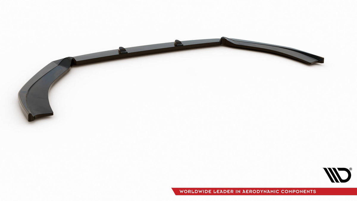 Street+ Spoilerlippe Front Ansatz V.4 passend für Audi RS3 8V FL Sportback schwarz Hochglanz – Ansicht 6