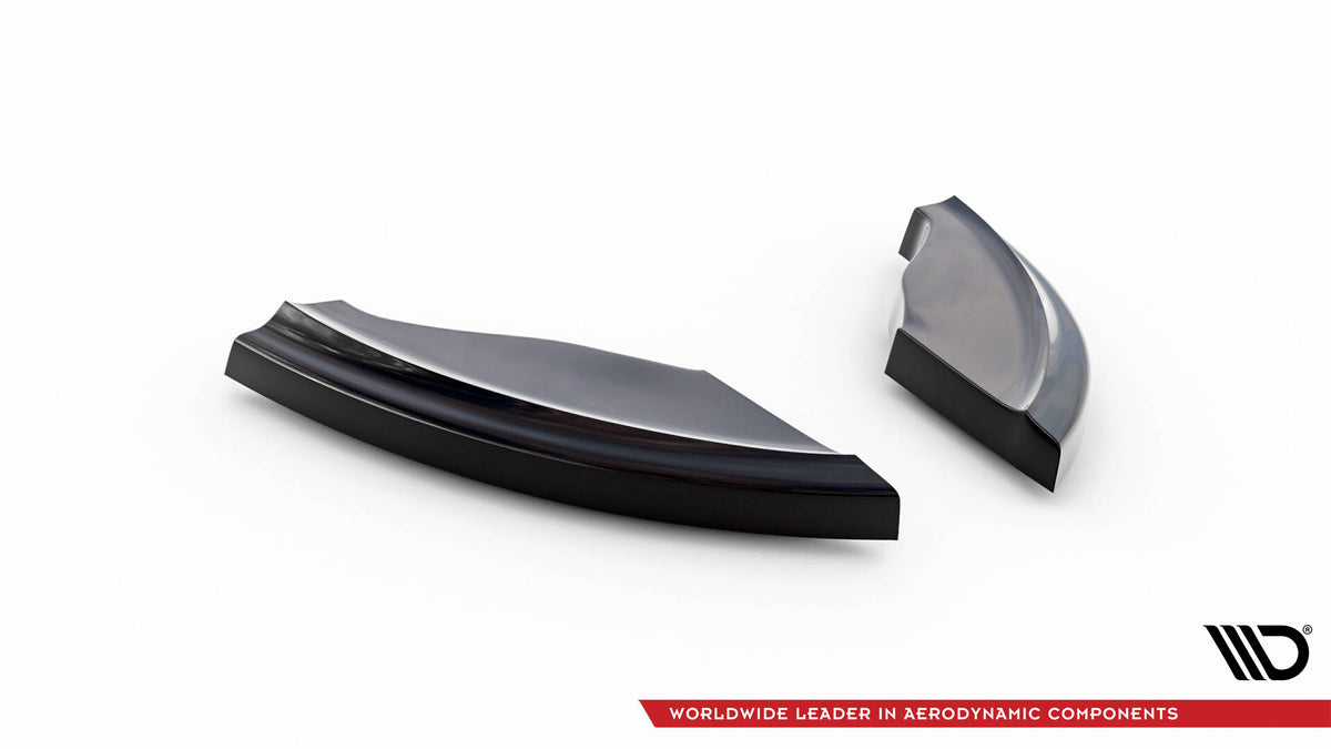 Heck Ansatz Flaps Diffusor passend für VW GOLF 6 GTI 35TH schwarz Hochglanz – Ansicht 5