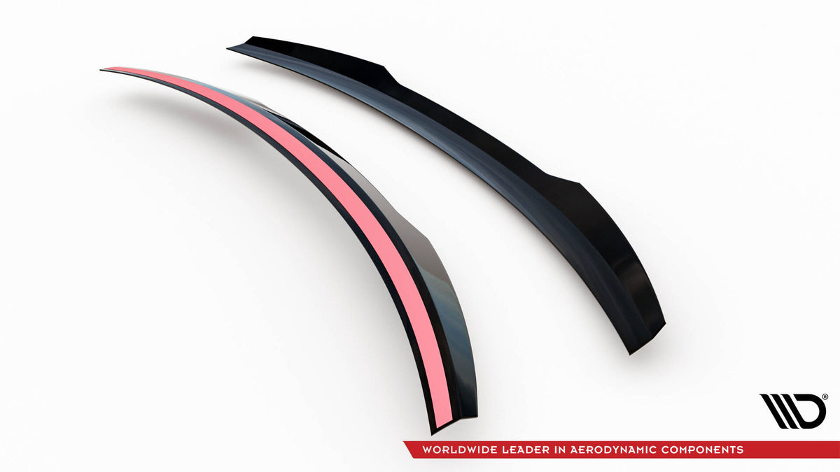 Höher Heckspoiler Lippe Porsche 911 992 GT3 schwarz Hochglanz – Ansicht 6