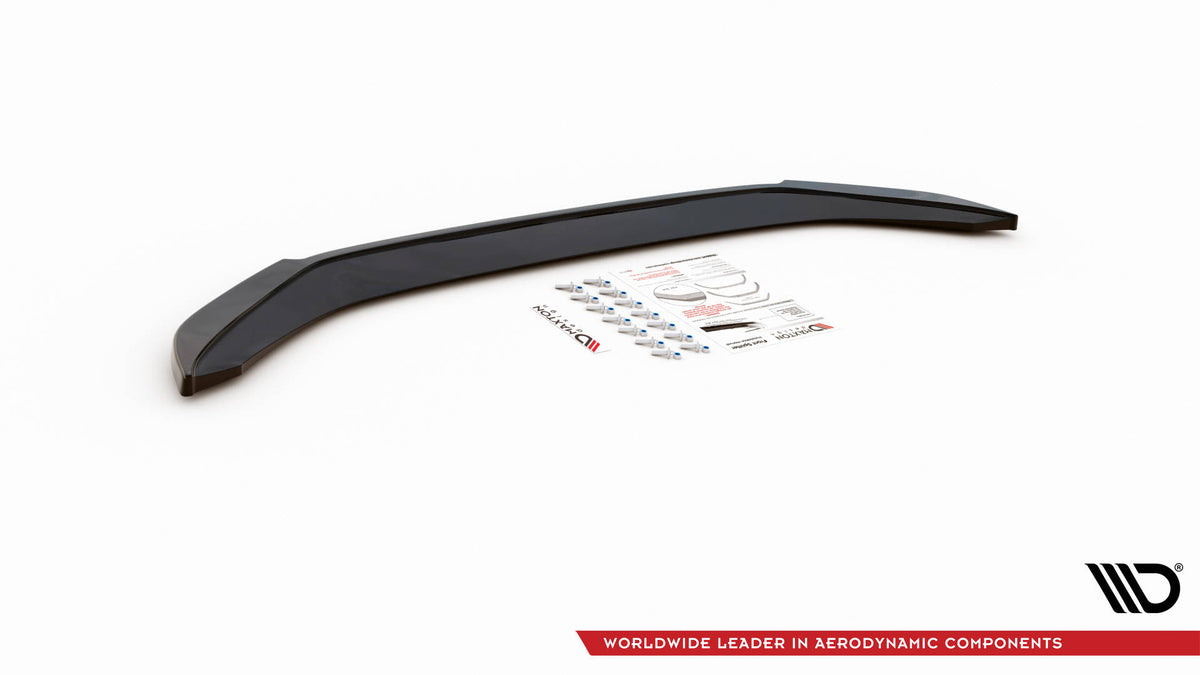 Street+ Spoilerlippe Front Ansatz passend für VW Up GTI schwarz Hochglanz – Ansicht 5