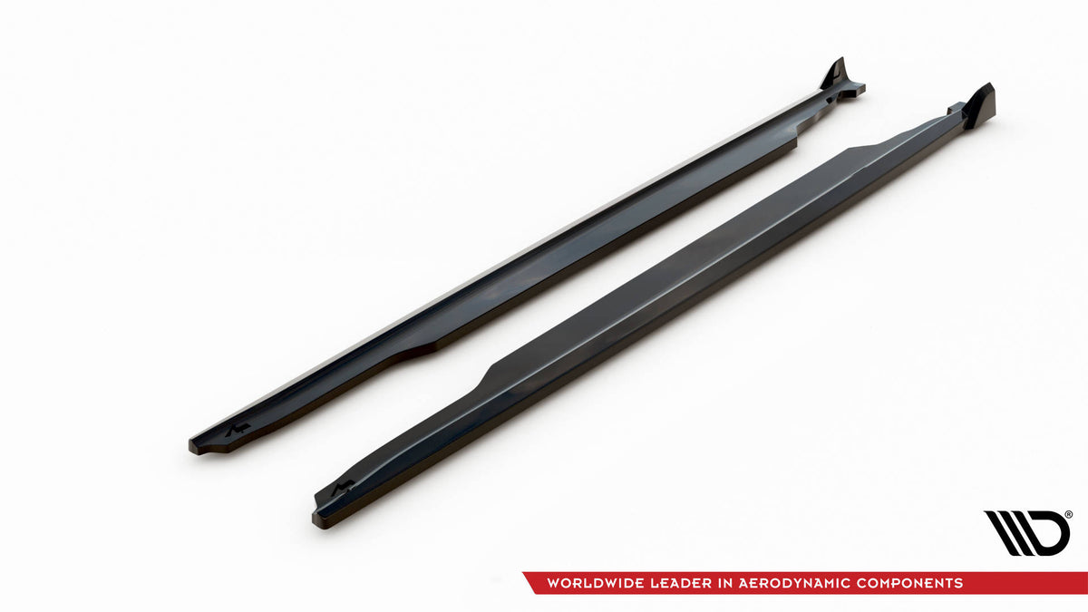 Street+ Seitenschweller Leisten passend für Mini One R56 schwarz Hochglanz – Ansicht 6
