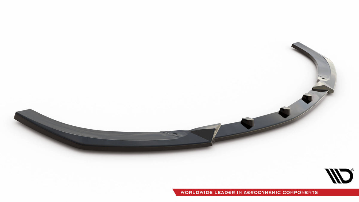 Street+ Spoilerlippe Front Ansatz V.3 passend für Mercedes-AMG GT 63S 4 Door Coupe Aero X290 schwarz Hochglanz – Ansicht 5