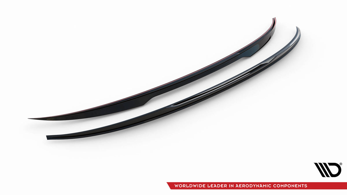Heckspoiler Lippe 3D V.1 BMW X6 F16 M-Paket / X6 M F86 schwarz Hochglanz – Ansicht 10