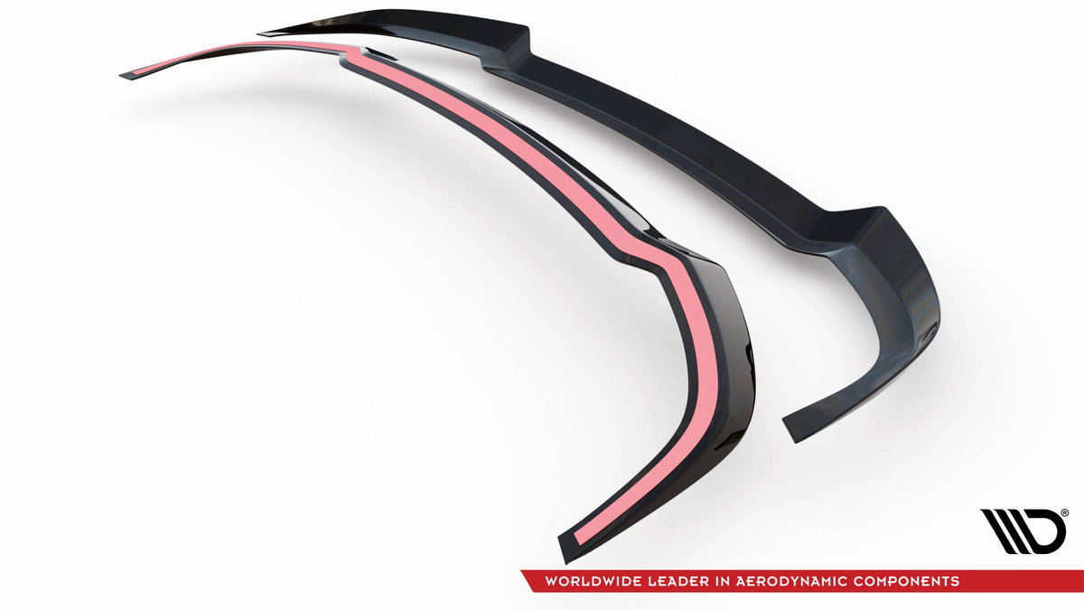Heckspoiler Lippe Porsche 911 Carrera Aero 992 schwarz Hochglanz – Ansicht 5