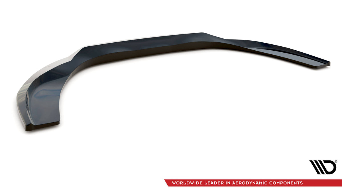 Street+ Spoilerlippe Front Ansatz passend für Ford Transit Custom ST-Line Mk1 Facelift schwarz Hochglanz – Ansicht 6