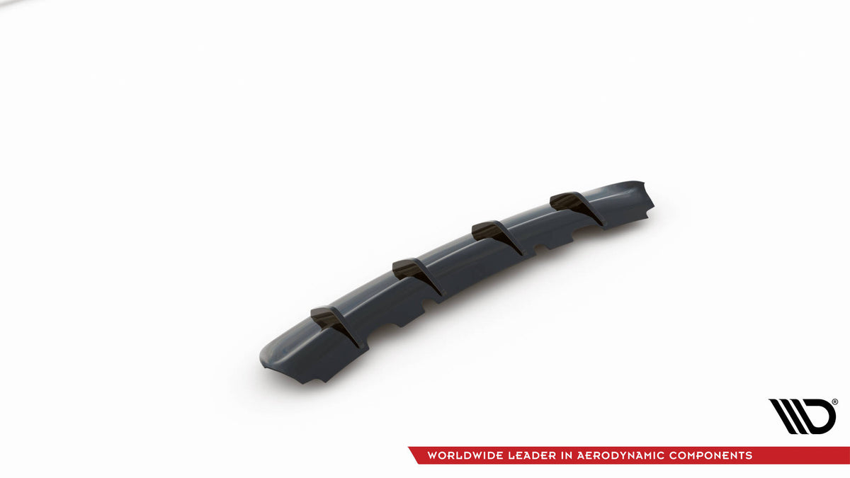Diffusor Heck Ansatz passend für Ford Mondeo Mk5 schwarz Hochglanz – Ansicht 4