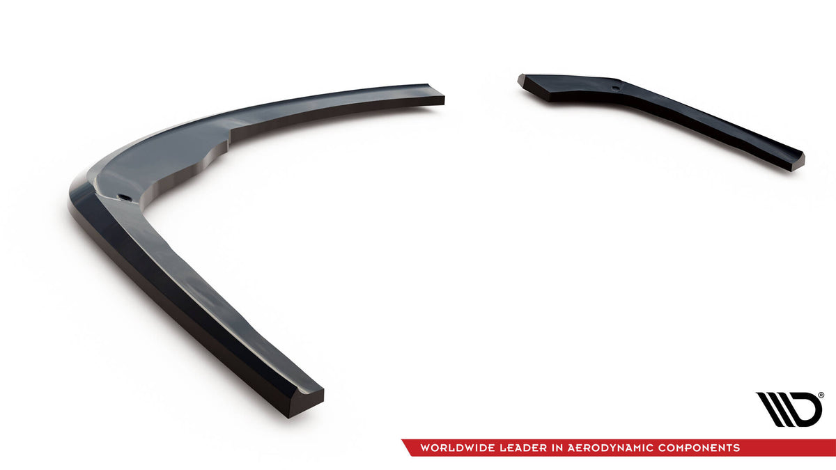 Heck Ansatz Flaps Diffusor V.1 passend für BMW 3er GT M-Paket F34 schwarz Hochglanz – Ansicht 7