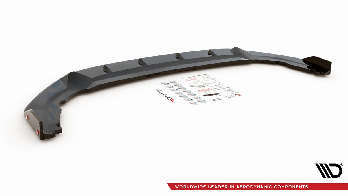 Street+ Spoilerlippe Front Ansatz V.1 + Flaps passend für VW Golf GTI Clubsport Mk8 – Ansicht 6