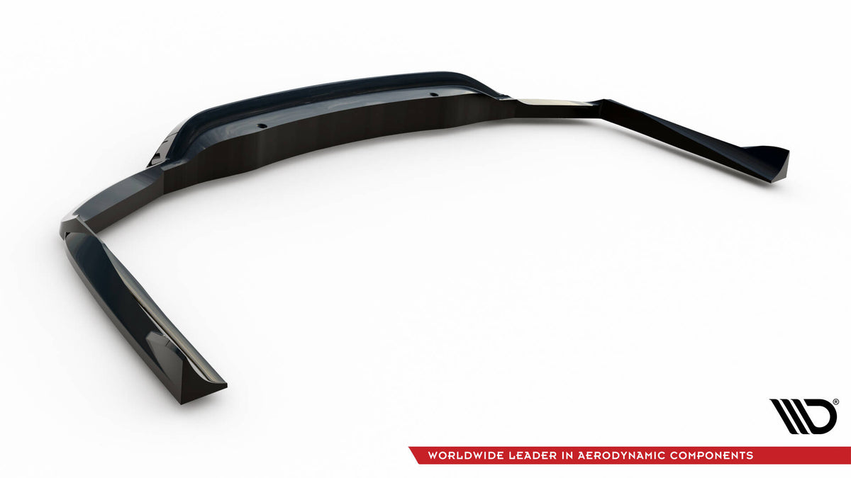 Street+ Mittlerer Diffusor RACE passend für Mercedes-Benz CLA C117 Facelift schwarz Hochglanz – Ansicht 7
